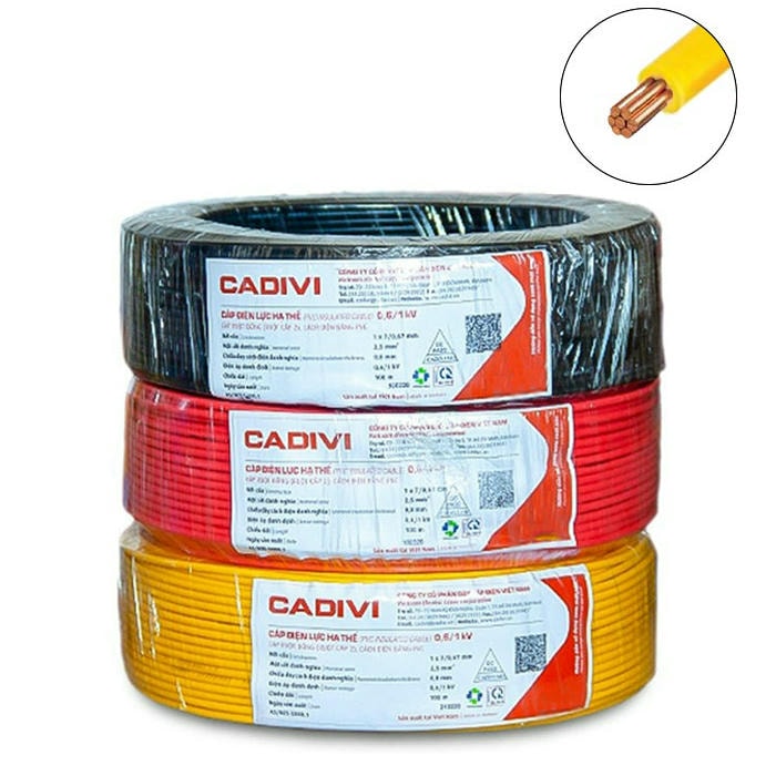 bảng giá dây cáp điện cadivi Tp HCM