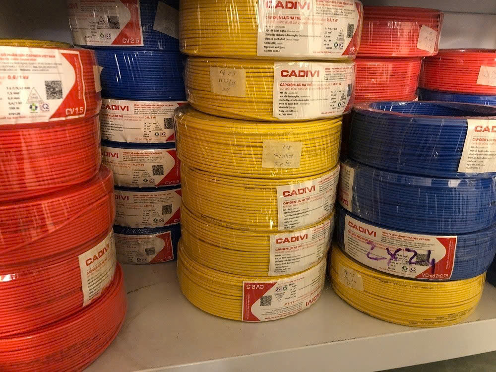 bảng gi&aacute; d&acirc;y điện cadivi mới nhất 2026